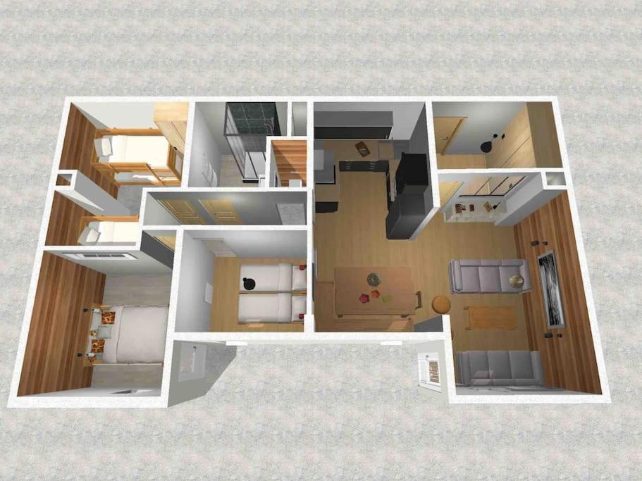 Appartement T4 8 Couchages Spacieux Et Cosy Au Pied Des Pistes Genos Luaran gambar
