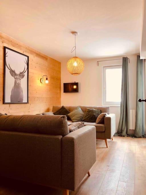 Appartement T4 8 Couchages Spacieux Et Cosy Au Pied Des Pistes Genos Luaran gambar